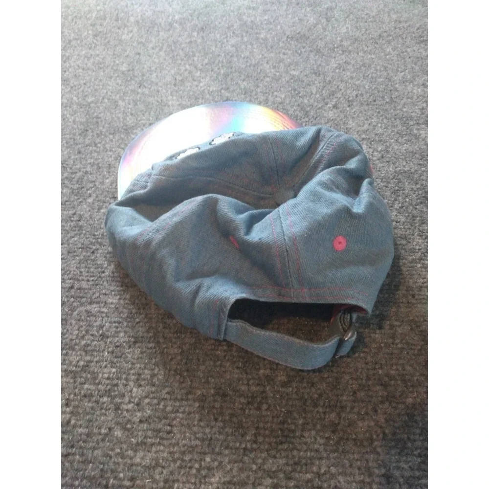 Disney Parks Minnie Mouse Kindness Matters Denim Baseball Cap Girls Hat